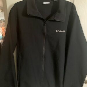 Columbia zipper front fleeced line jacket